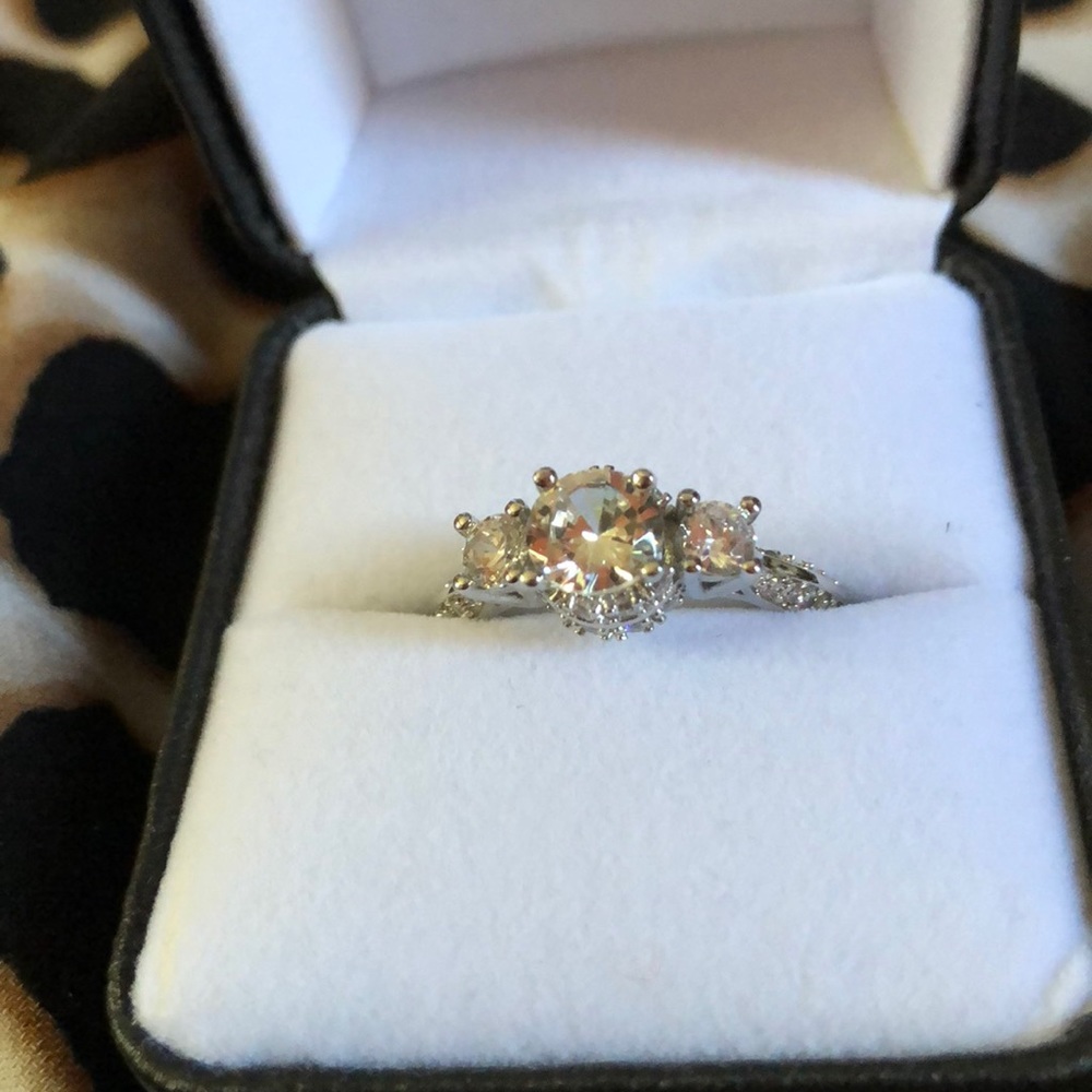 New Wedding Anniversary Rings size 9 & 7 Sterling
